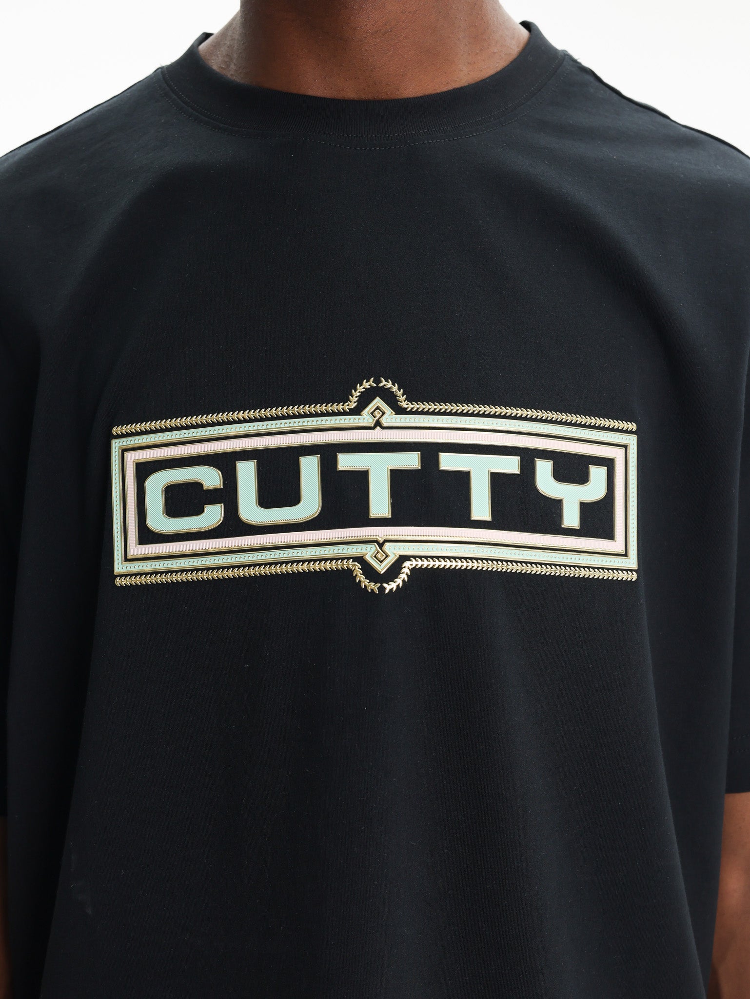 Cutty T-Shirt Logo Black